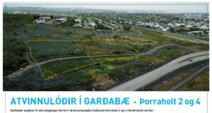 09.09.2021 Garðabær. Þorraholt 2 og 4 -Byggingarréttur á atvinnuhúsnæði