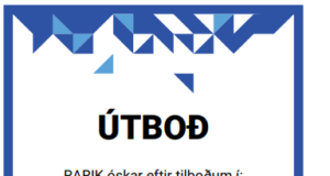 31.08.2021 RARIK – Aðveitustöð Kópaskeri – Nýbygging aðveitustöðvarhúss