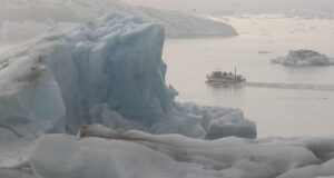 Dagsektir vegna skólps við Jökulsárlón