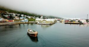 02.06.2022 Siglufjörður. Endurnýjun Álalækjaryfirfallslagnar