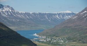 Sprengingar vegna byggingar á Snjóflóðavörnun á Seyðisfirði