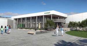 Ný þjónustubygging rís við íþróttamiðstöðina að Varmá í Mosfellsbæ