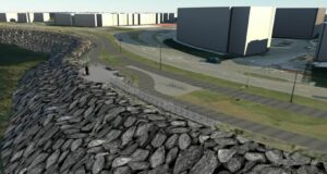 Nýr útsýnispallur við Eiðsgrandann