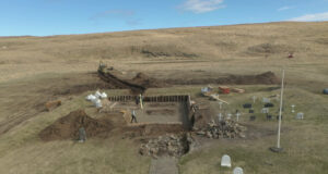 Grímseyingar byrjaðir að reisa nýja kirkju