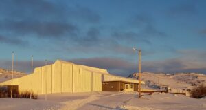 06.06.2022 Gerð á nýjum steyptum inngangi við félagsheimilið á Hólmavík.