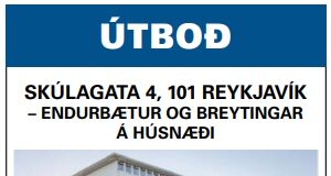 27.06.2022 Skúlagata 4 -Endurbætur og breytingar á húsnæði