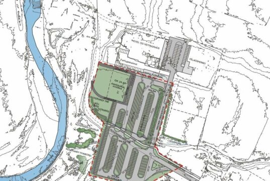 07.04.2026 Rangárþing eystra. „Skógar 2026 Rútustæði“