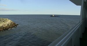 Leggst gegn efnistöku Heidelberg í sjó við Landeyjasand