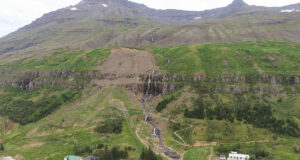 Varnargarðar undir Strandartindi líklegir til að hafa töluvert neikvæð áhrif