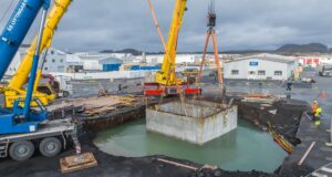 Ný frárennslisdælustöð komin við höfnina í Grindavík