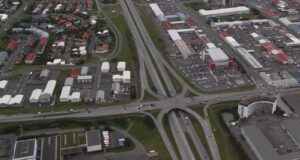 07.05.2025 Höfðabakki. Umferðaljós og úrbætur á gönguleiðum