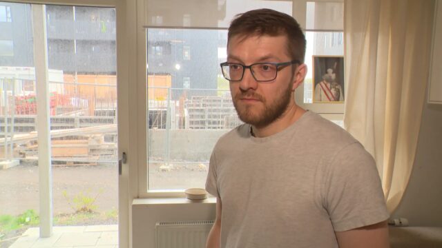 07.05.2025 Tíu metrar á milli fjölbýlishúsa í Gufunesi