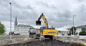 Byggt hjá Háteigskirkju