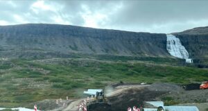 Framkvæmdir eru hafnar á Dynjandisheiði