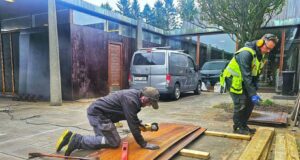 Stálskel Kjarvalsstaða endurnýjuð