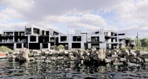 Deilt um byggingu á Kársnesi