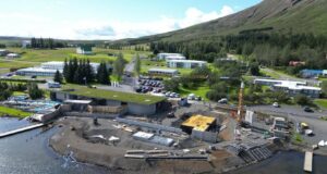 Stækkun á baðstaðnum Fontana á Laugarvatni