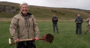 Skóflustunga fyrir fyrsta þéttbýliskjarnann í Fljótsdal
