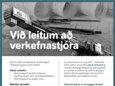 07.09.2025 Eykt óskar eftir verkefnastjóra til starfa