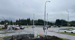 Hafna því að hætta við þrengingu gatnamóta