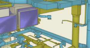 Forval vegna loftræsingar frá kjallara til fjórðu hæðar meðferðarkjarna Nýs Landspítala