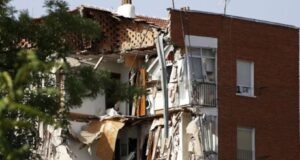 Fjórir látnir eftir að bygging hrundi í Madríd