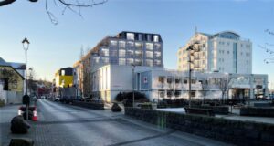 Íbúðir í Firði komnar á sölu og styttist í opnun verslana