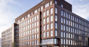 10.000 fermetra hótel þar sem Sjónvarpið var áður