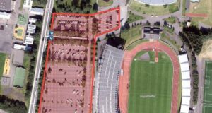 Vinnuvélar, rútur, húsbílar og tjaldvagnar fari burt af bílastæðinu