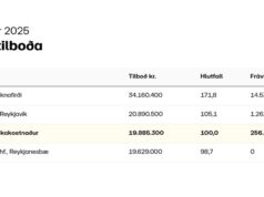 Opnun útboðs: Vatnsleysuströnd, sjóvarnir 2025