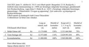 Opnun útboðs: Færanlegar stálgrindar húseiningar, gámaeiningar – Ölduselsskóli. Útvegun og uppsetning
