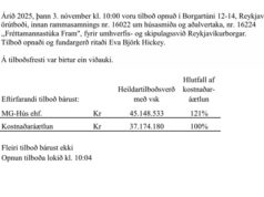 Opnun útboðs: Fréttamannastúka Fram