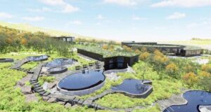 Hringlaga hótel þarf að bíða