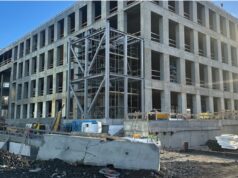 Framkvæmdir við rannsóknahús nýs Landspítala