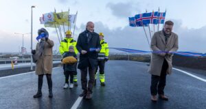 Síðasti tvöfaldi kaflinn milli Hafnarfjarðar og Reykjanesbæjar vígður