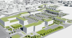 Allt að 170 íbúðir og mathús í endurbættri Spönginni