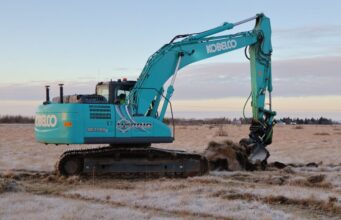 Framkvæmdir hafnar við Bergþórugerði á Hvolsvelli