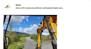 Gröfumaður óskast sem fyrst til Alson ehf.