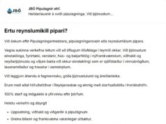 21.01.2026 Ertu reynslumikill pípari?