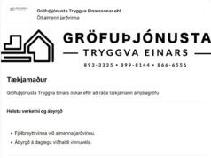 Tækjamaður óskast til Gröfuþjónustu Tryggva Einars
