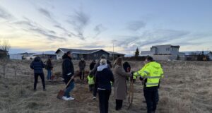 Skóflustunga tekin að viðbyggingu leikskólans Jötunheima á Selfossi