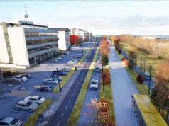 Einbreiðar akreinar á Suðurlandsbraut