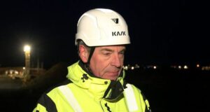 Ný Ölfusárbrú farin að taka á sig mynd