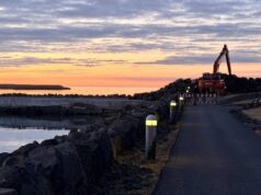 Lokaáfangi hafinn á Norðurgarði