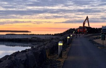 Lokaáfangi hafinn á Norðurgarði