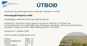 11.03.2026 Grímsnes- og Grafningshreppur. Vesturbyggð Skógartún 2026