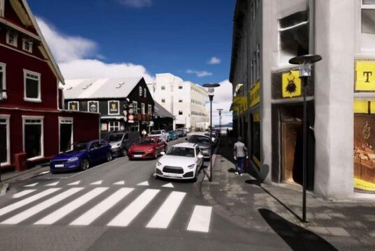 26.03.2026 Naustin (Tryggvagata-Hafnarstræti) – Gatnagerð og lagnir