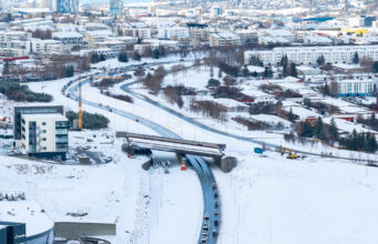 Framkvæmdir við Arnarnesveg ganga vel