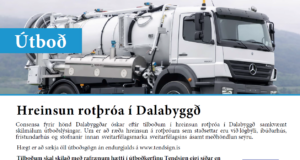 01.05.2026 Hreinsun rotþróa í Dalabyggð