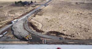 Framkvæmdir á vegum vegna vindmylluflutninga